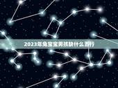 2023年兔宝宝男孩缺什么五行(详解兔宝宝男孩命理学)