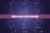 属猴80年的今年财运和婚姻：挑战与机遇并存，如何稳健前行？