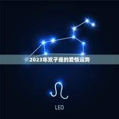 双子2023座全年运势(机遇与挑战并存)
